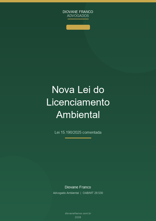 Nova Lei do Licenciamento Ambiental — ebook gratuito